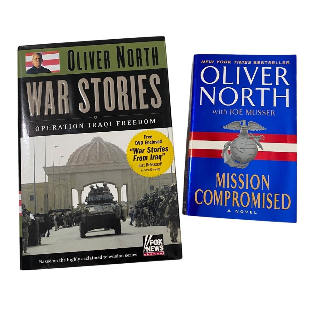 War Stories Operation Iraqi Freedom HC Oliver North Signed‎ 1st Edition Bonus PB